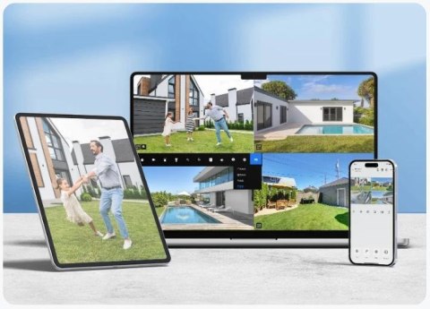 Kamera IP WiFi Reolink W320 5Mpix Wi-Fi P2P czarna Kamera IP WiFi Reolink W320 5Mpix Wi-Fi P2P czarna