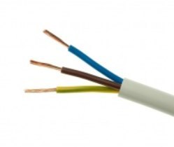 Przewód elektryczny giętki linka OWY 3x2,5mm2 300/500V ELEKTROKABEL 1m Przewód elektryczny giętki linka OWY 3x2,5mm2 300/500V ELEKTROKABEL 1m