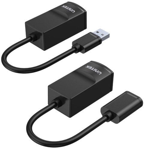 Przedłużacz USB Unitek Y-UE01001 do 60m pod kabel kat.5e Przedłużacz USB Unitek Y-UE01001 do 60m pod kabel kat.5e