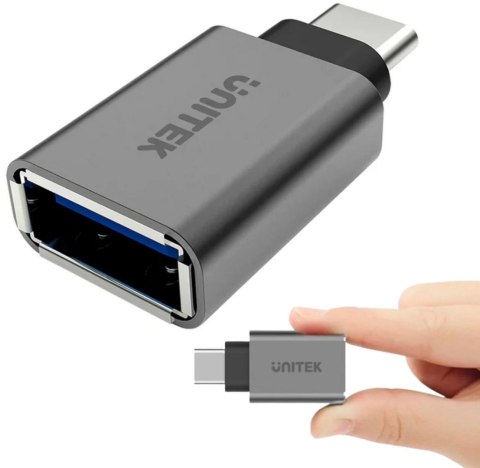 Adapter Unitek Y-A025CGY USB-C na USB 3.1 OTG Adapter Unitek Y-A025CGY USB-C na USB 3.1 OTG