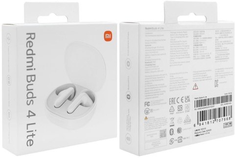 Słuchawki Xiaomi Redmi Buds 4 Lite biały Słuchawki Xiaomi Redmi Buds 4 Lite biały