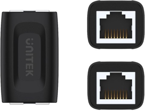 Unitek A1026BK Łącznik RJ45 (F) - RJ45 (F) Cat.6 1 Gbps Unitek A1026BK Łącznik RJ45 (F) - RJ45 (F) Cat.6 1 Gbps