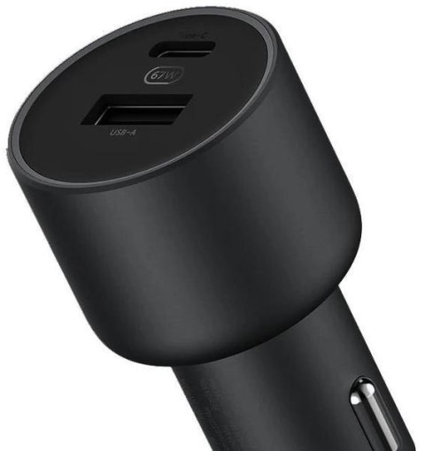 Ładowarka samochodowa Xiaomi Car Charger 67W (USB-A + Type-C) Ładowarka samochodowa Xiaomi Car Charger 67W (USB-A + Type-C)