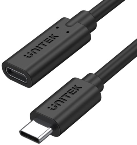 Przedłużacz Unitek C14086BK USB-C 10Gbps 4K, PD 100W 1,5m Przedłużacz Unitek C14086BK USB-C 10Gbps 4K, PD 100W 1,5m