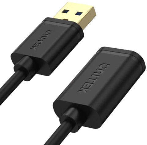 Unitek Y-C458GBK przewód przedłużacz USB 3.0 AM-AF 1,5M Unitek Y-C458GBK przewód przedłużacz USB 3.0 AM-AF 1,5M