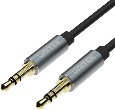 Unitek Y-C922ABK przewód miniJack 3.5mm -miniJack TWIST 1,5m Unitek Y-C922ABK przewód miniJack 3.5mm -miniJack TWIST 1,5m